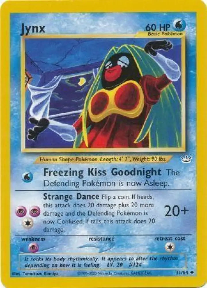Jynx (31/64) [Neo Revelation Unlimited] - Pokemon Single