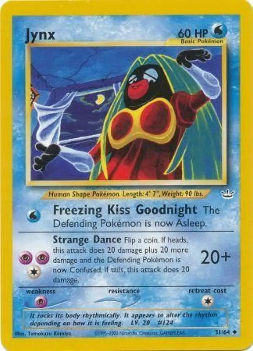 Jynx (31/64) [Neo Revelation Unlimited] - Pokemon Single