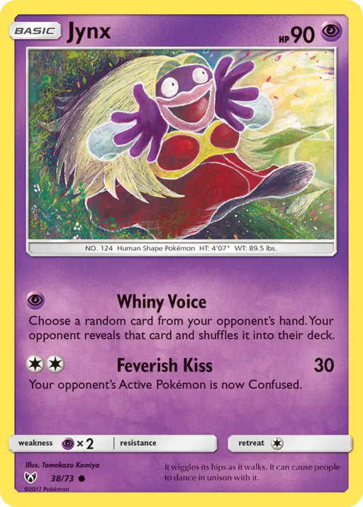 Jynx (38/73) [Sun & Moon: Shining Legends] - Pokemon Single