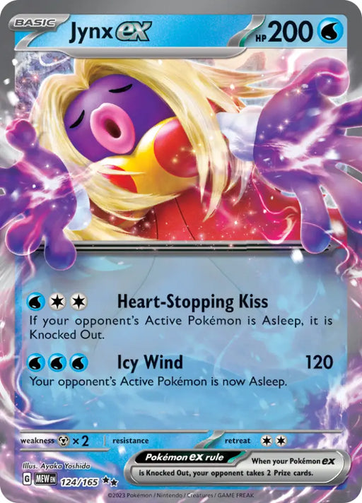 Jynx ex (124/165) [Scarlet & Violet 151] - Pokemon Single