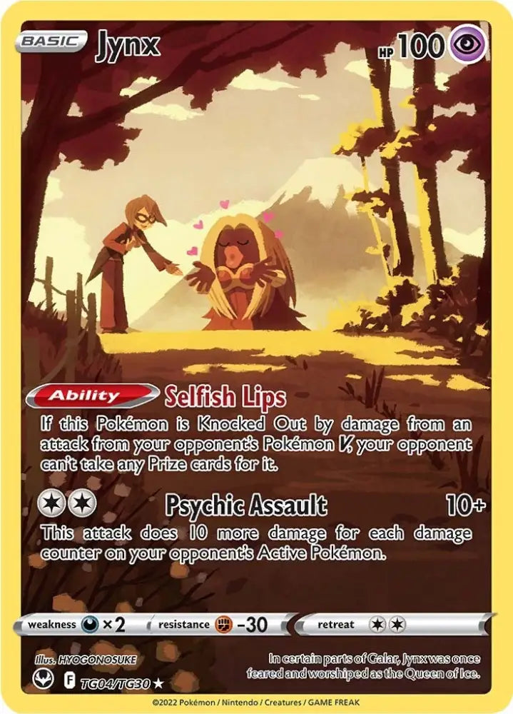 Jynx (TG04/TG30) [Sword & Shield: Silver Tempest] - Pokemon Single