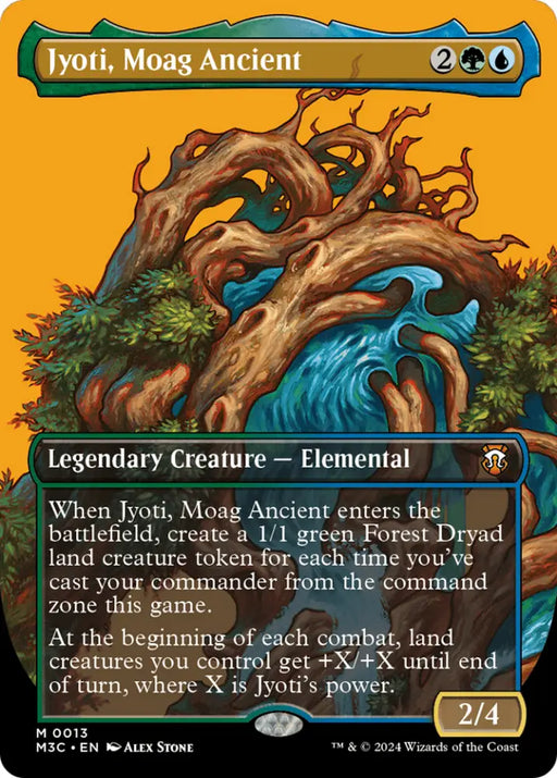 Jyoti Moag Ancient (Borderless) [Modern Horizons 3 Commander] - MTG Single