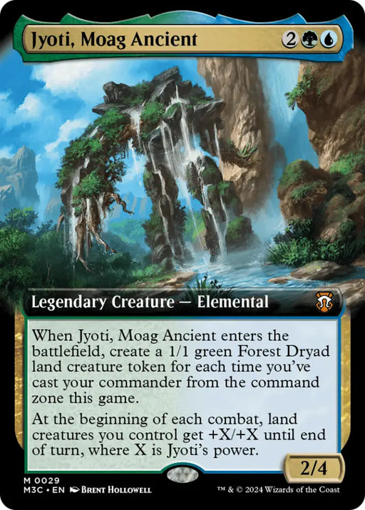 Jyoti Moag Ancient (Extended Art) [Modern Horizons 3 Commander] - MTG Single