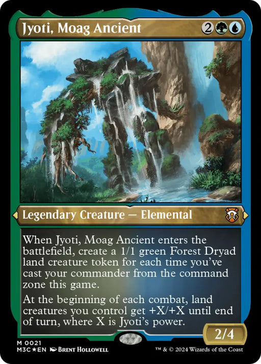 Jyoti Moag Ancient (Foil Etched) [Modern Horizons 3 Commander] - MTG Single