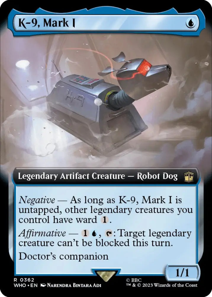 K-9 Mark I (Extended Art) [Doctor Who] - MTG Single