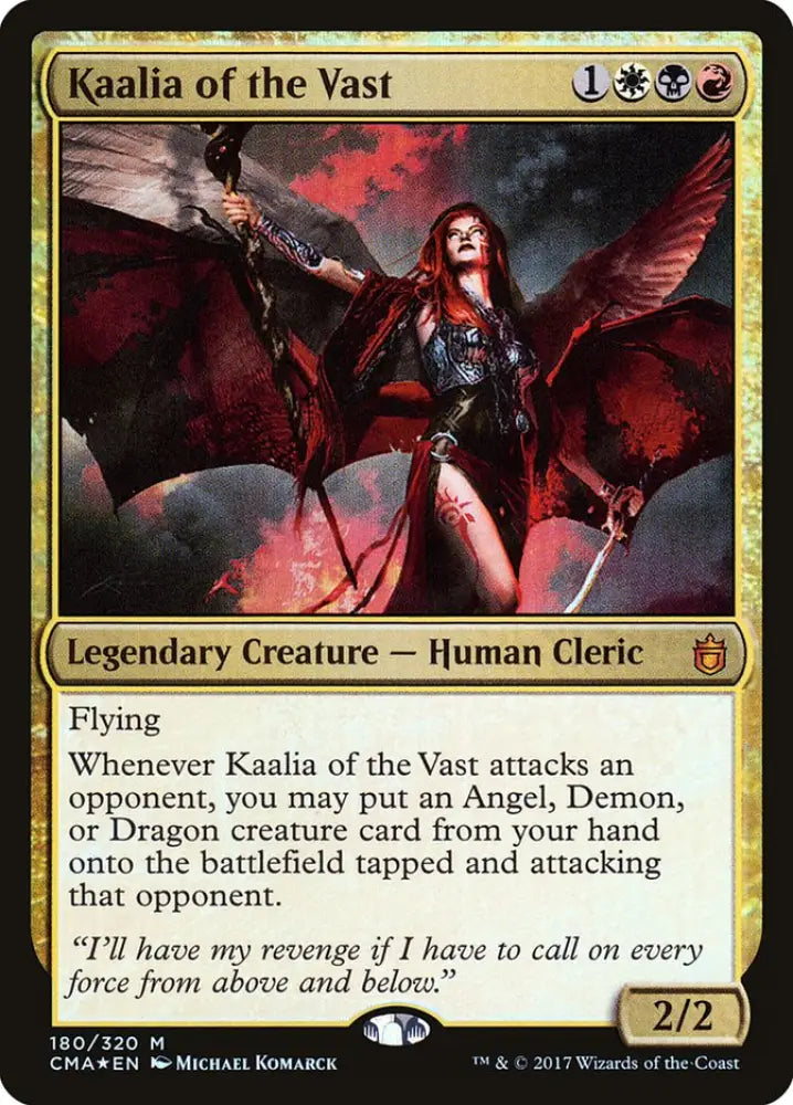 Kaalia of the Vast [Commander Anthology] - MTG Single