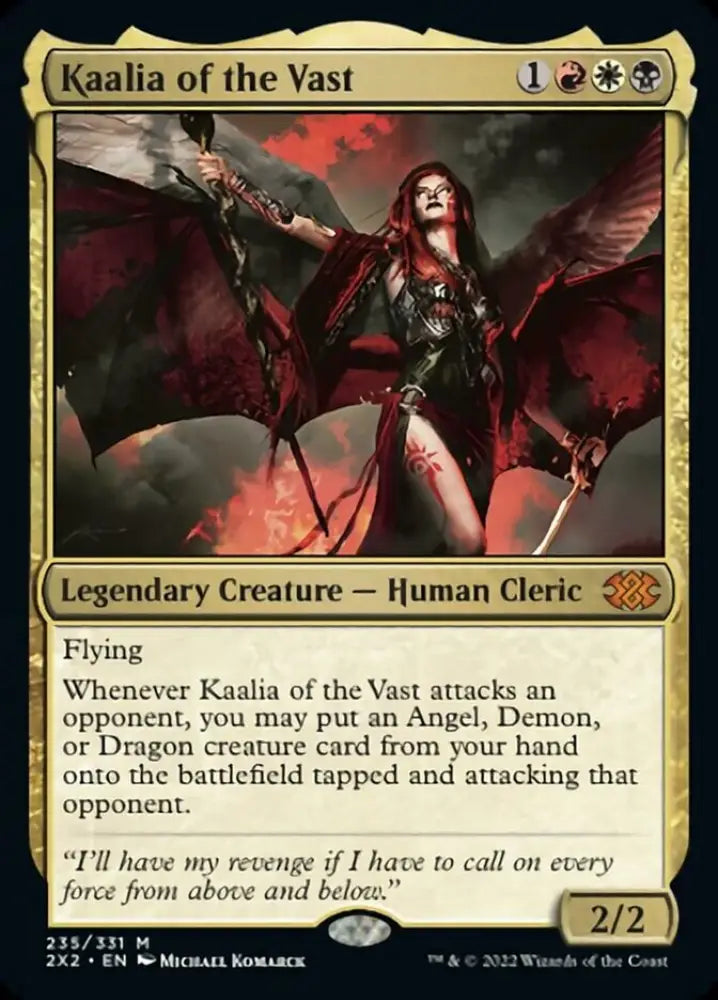Kaalia of the Vast [Double Masters 2022] - MTG Single