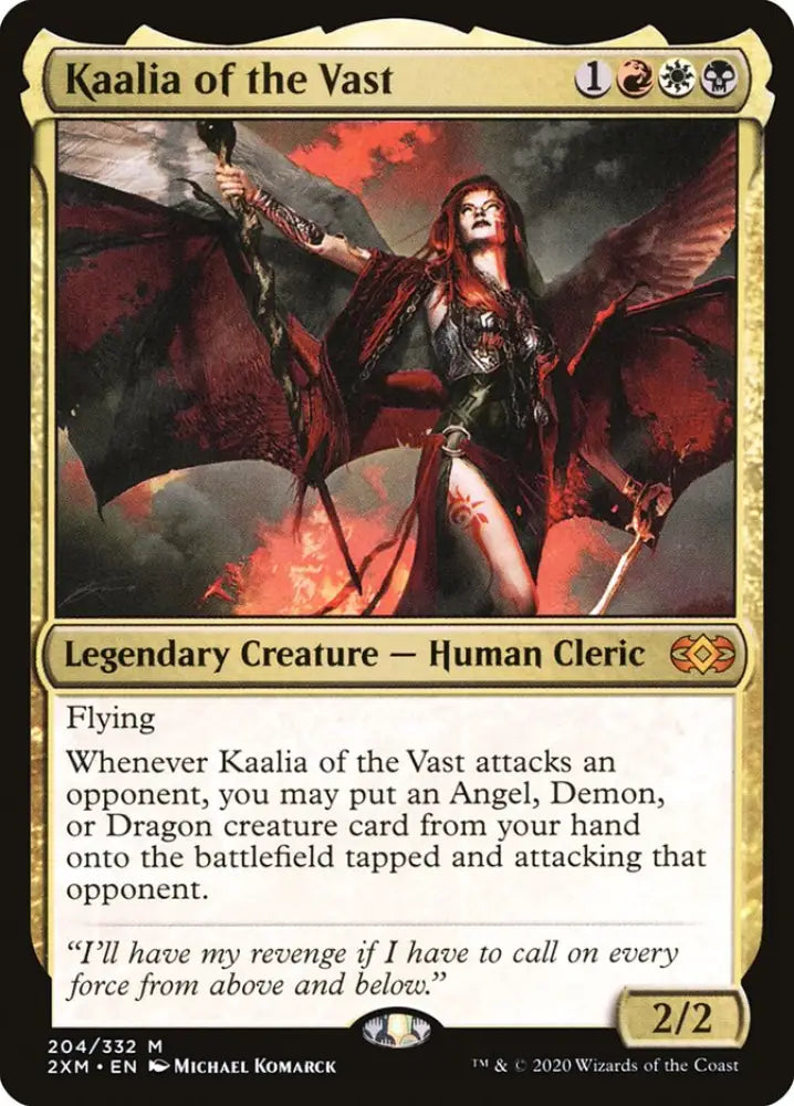 Kaalia of the Vast [Double Masters] - MTG Single
