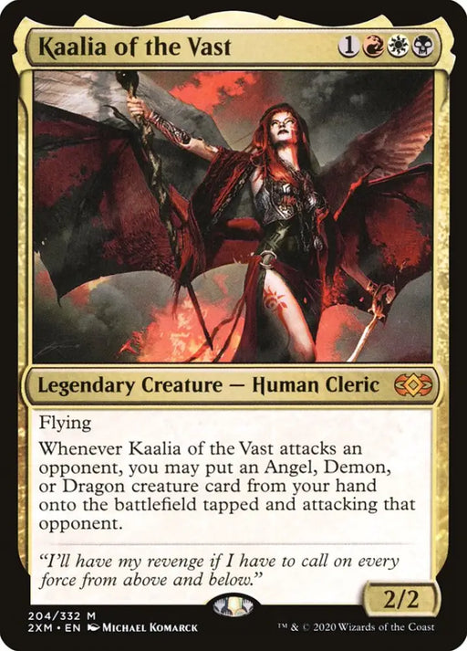 Kaalia of the Vast [Double Masters] - MTG Single