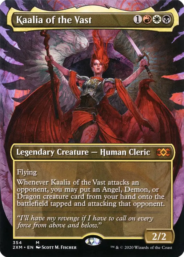 Kaalia of the Vast (Toppers) [Double Masters] - MTG Single