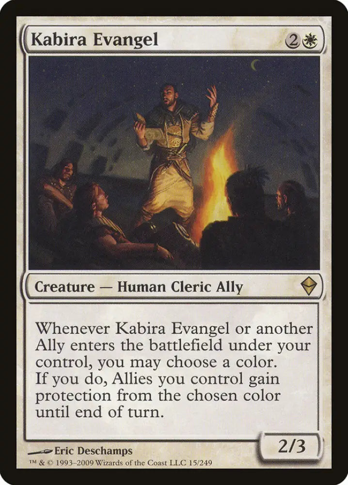 Kabira Evangel [Zendikar] - MTG Single