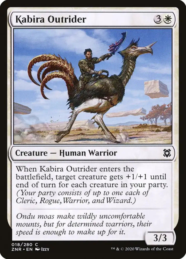 Kabira Outrider [Zendikar Rising] - MTG Single