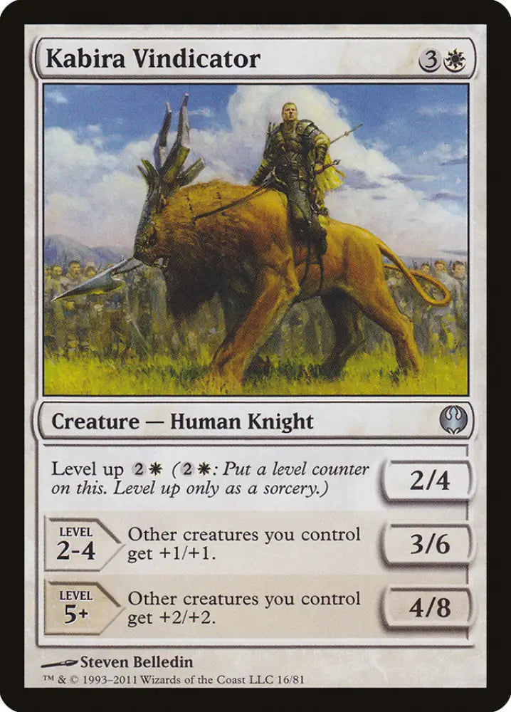 Kabira Vindicator [Duel Decks: Knights vs. Dragons] - MTG Single