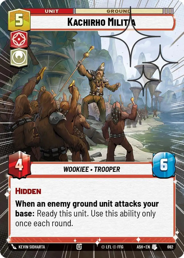 Kachirho Militia (Hyperspace Foil) (662) [Ashes of the Empire]