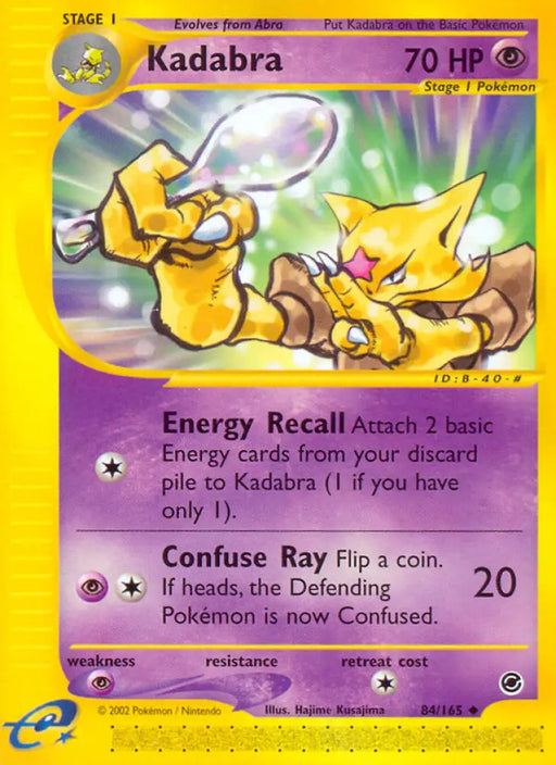 Kadabra (84/165) [Expedition: Base Set] - Pokemon Single