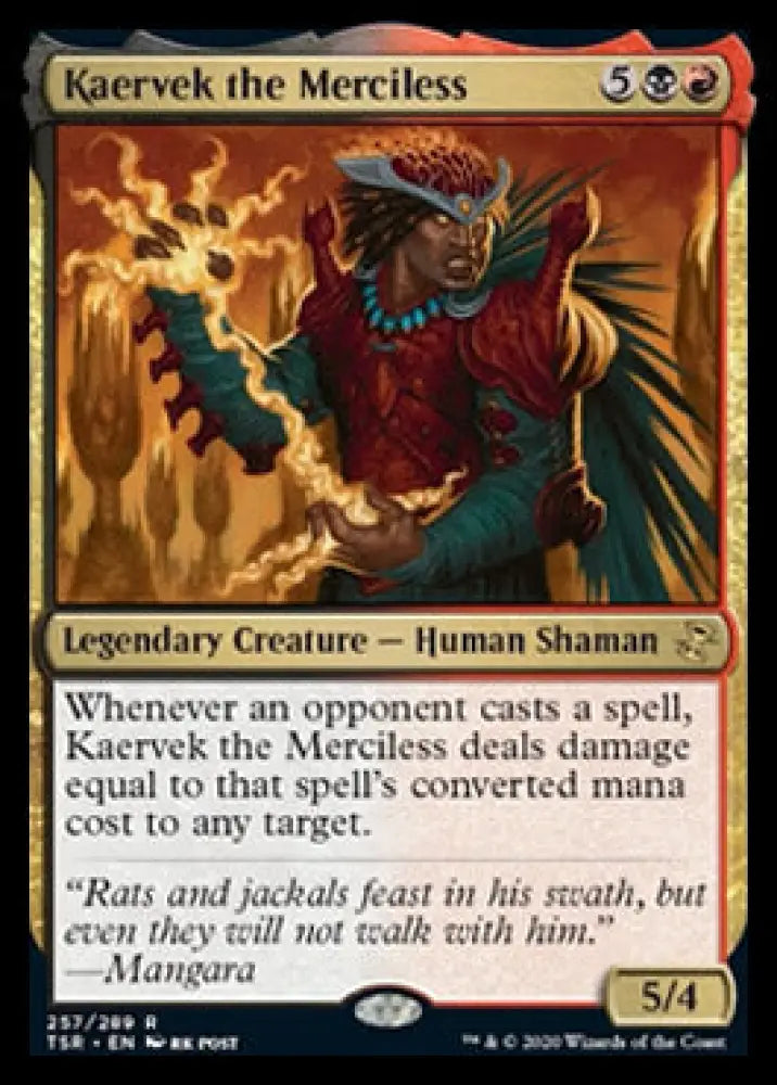 Kaervek the Merciless [Time Spiral Remastered] - MTG Single