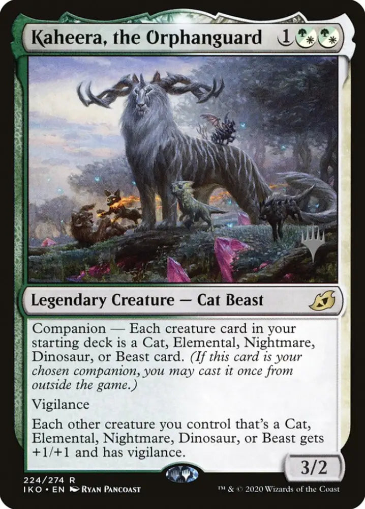 Kaheera the Orphanguard (Promo Pack) [Ikoria: Lair of Behemoths Promos] - MTG Single