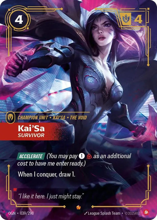 Kai'Sa - Survivor (039/298) [Origins]