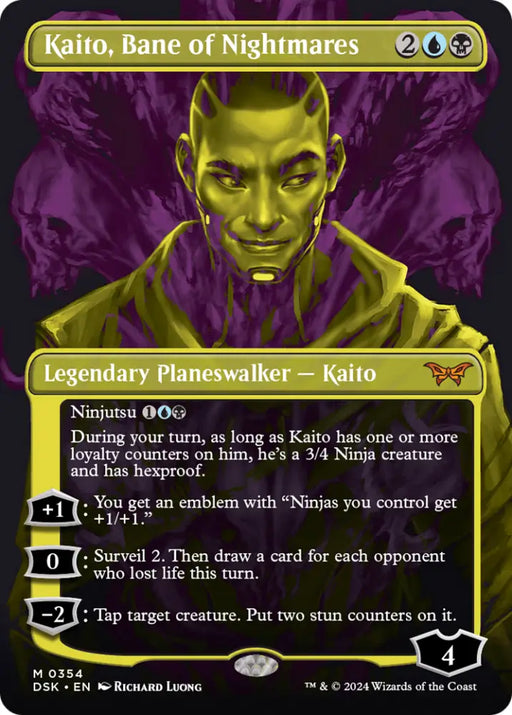 Kaito Bane of Nightmares (Showcase) [Duskmourn: House of Horror] - MTG Single