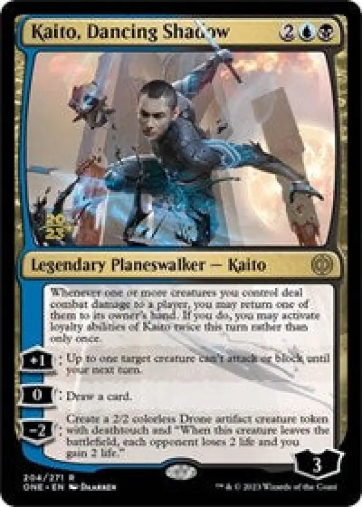 Kaito, Dancing Shadow (204) [Prerelease Cards]