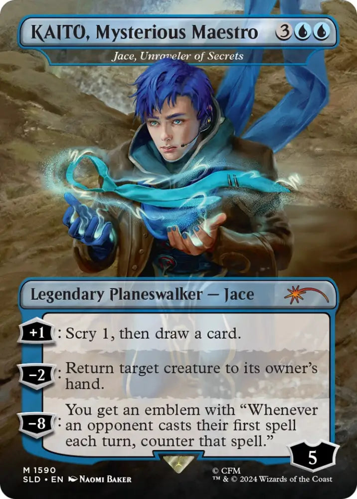 KAITO Mysterious Maestro - Jace Unraveler of Secrets [Secret Lair Drop Series] - MTG Single