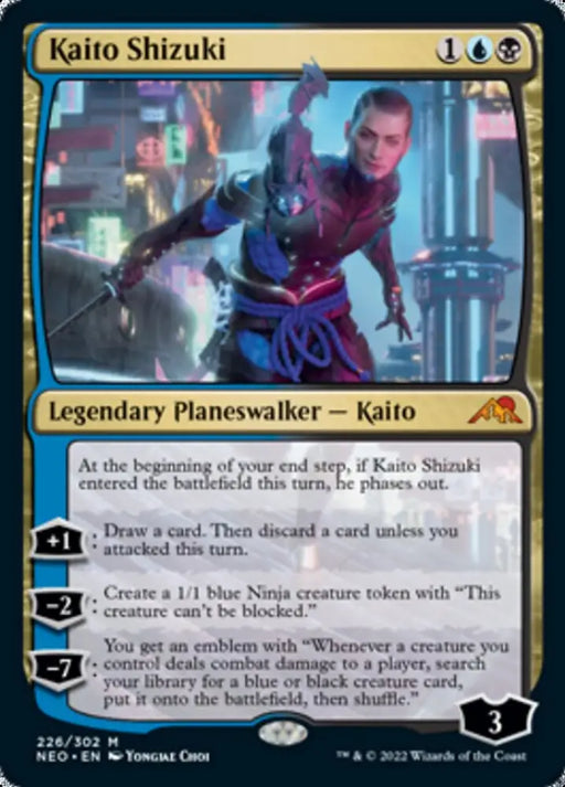 Kaito Shizuki [Kamigawa: Neon Dynasty] - MTG Single