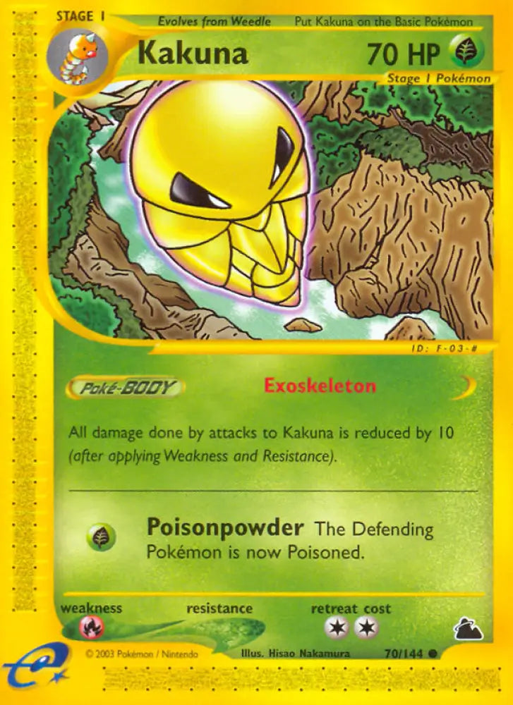 Kakuna (70/144) [Skyridge] - Pokemon Single