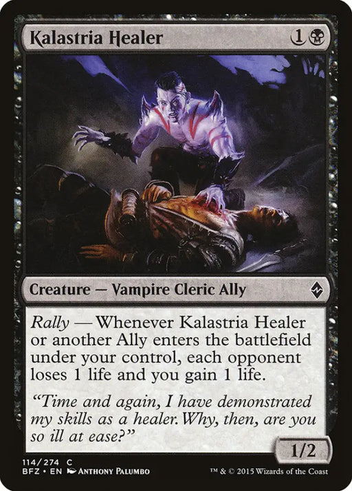 Kalastria Healer [Battle for Zendikar] - MTG Single