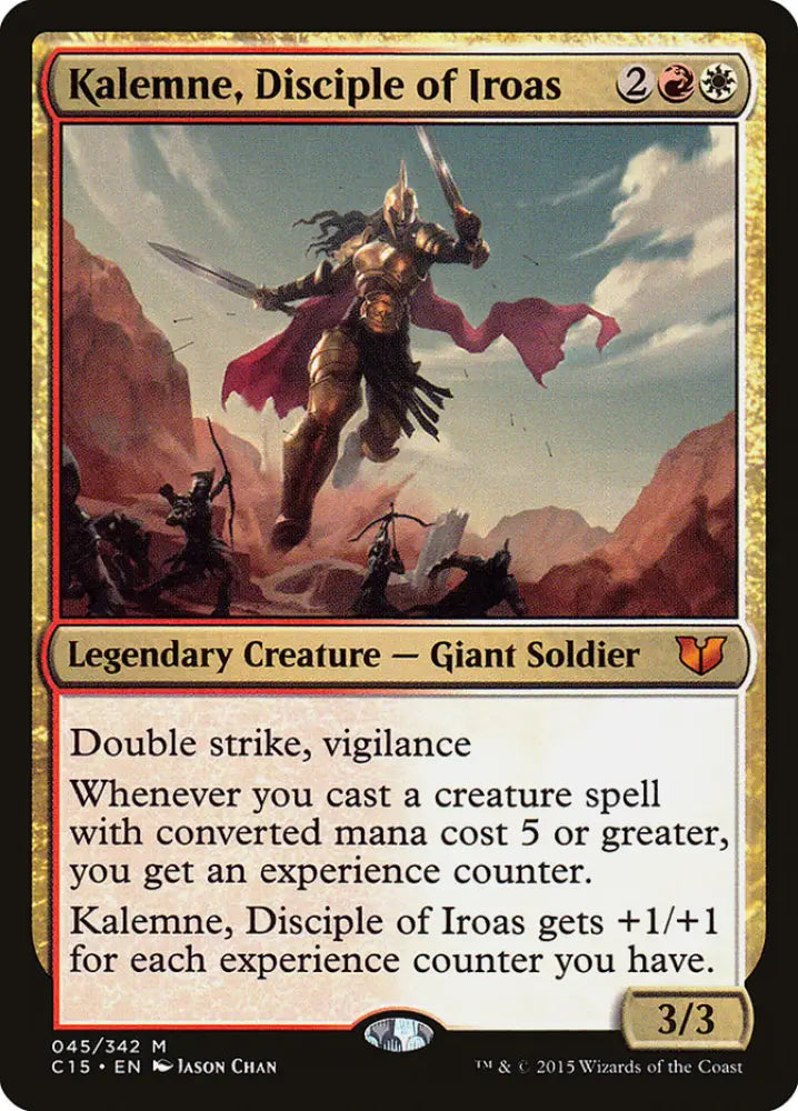 Kalemne Disciple of Iroas [Commander 2015] - MTG Single