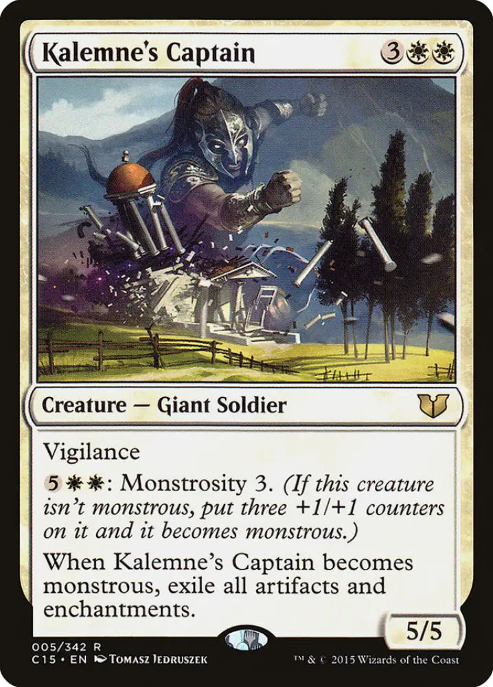 Kalemne’s Captain [Commander 2015] - MTG Single