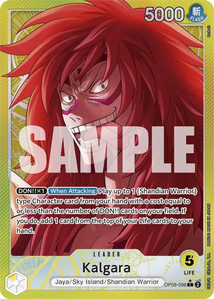 Kalgara (098) (Parallel) (OP08-098) [Two Legends]