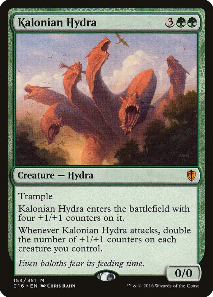 Kalonian Hydra [Commander 2016] - MTG Single
