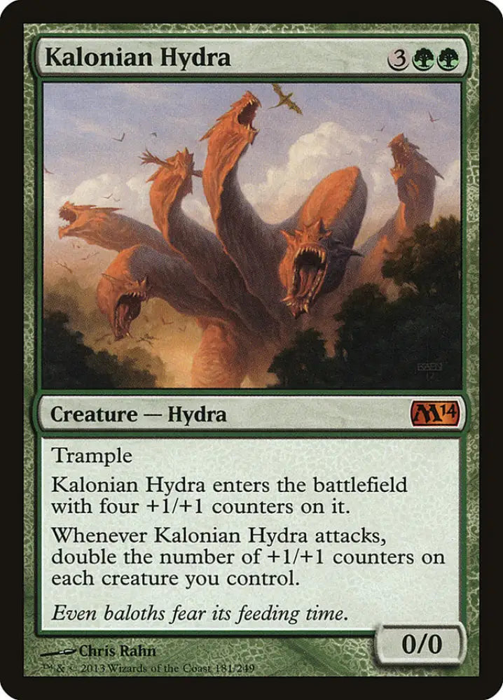 Kalonian Hydra [Magic 2014] - MTG Single