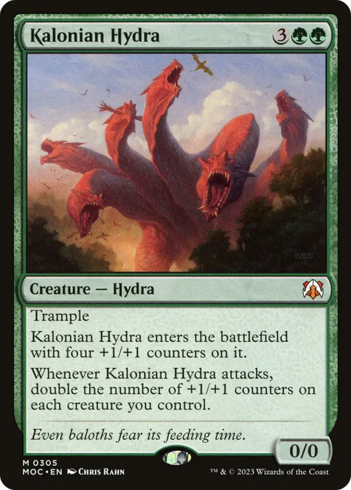 Kalonian Hydra [March of the Machine Commander] - MTG Single