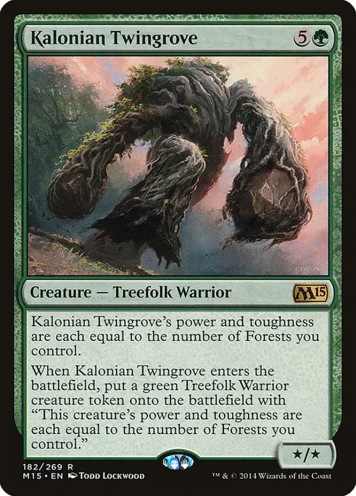 Kalonian Twingrove [Magic 2015] - MTG Single