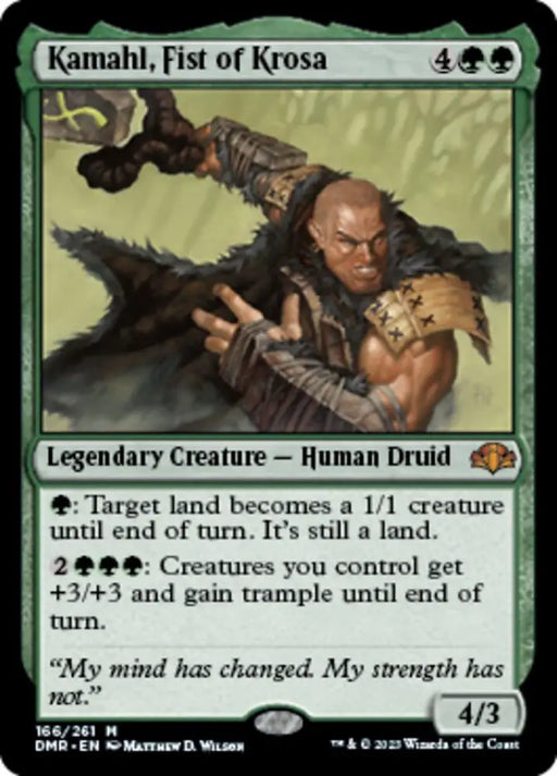 Kamahl Fist of Krosa [Dominaria Remastered] - MTG Single