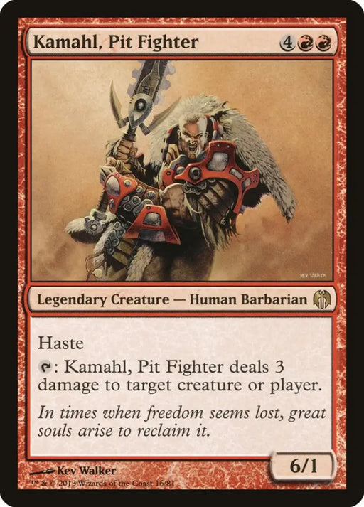 Kamahl Pit Fighter [Duel Decks: Heroes vs. Monsters] - MTG Single
