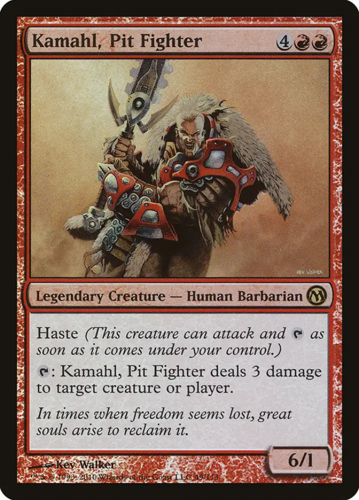 Kamahl Pit Fighter [Duels of the Planeswalkers] - MTG Single