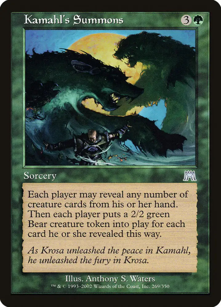 Kamahl’s Summons [Onslaught] - MTG Single