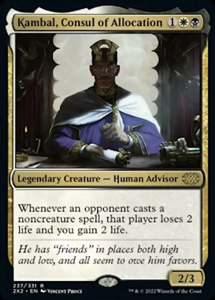 Kambal Consul of Allocation [Double Masters 2022] - MTG Single