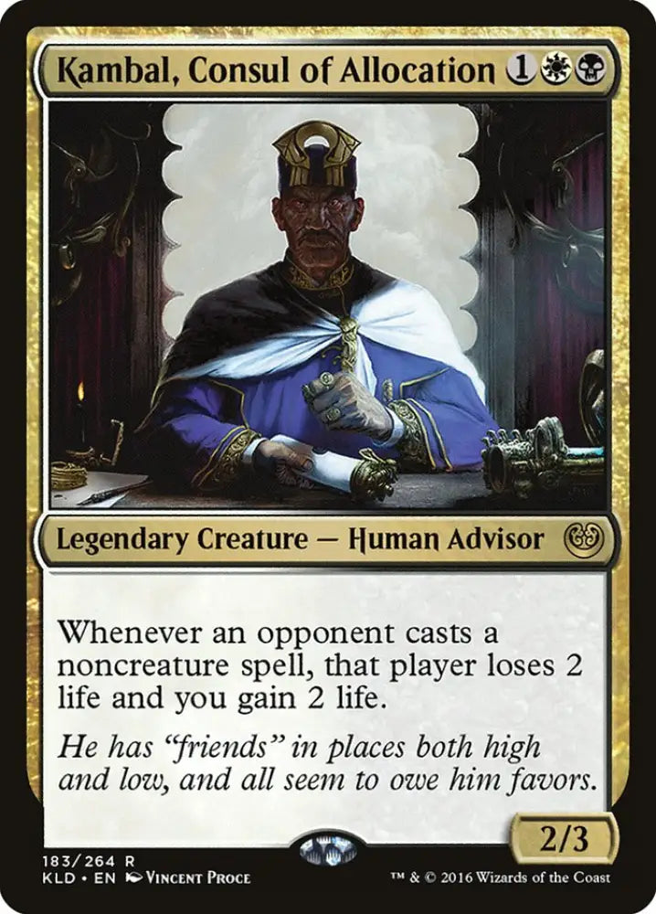Kambal Consul of Allocation [Kaladesh] - MTG Single