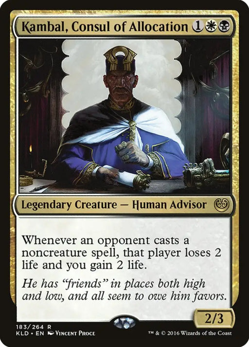 Kambal Consul of Allocation [Kaladesh] - MTG Single