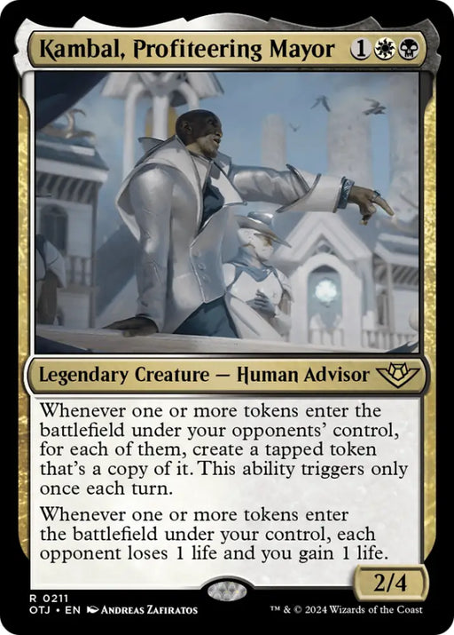 Kambal Profiteering Mayor [Outlaws of Thunder Junction] - MTG Single
