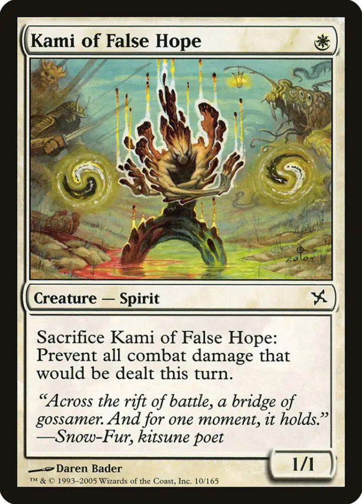Kami of False Hope [Betrayers of Kamigawa] - MTG Single