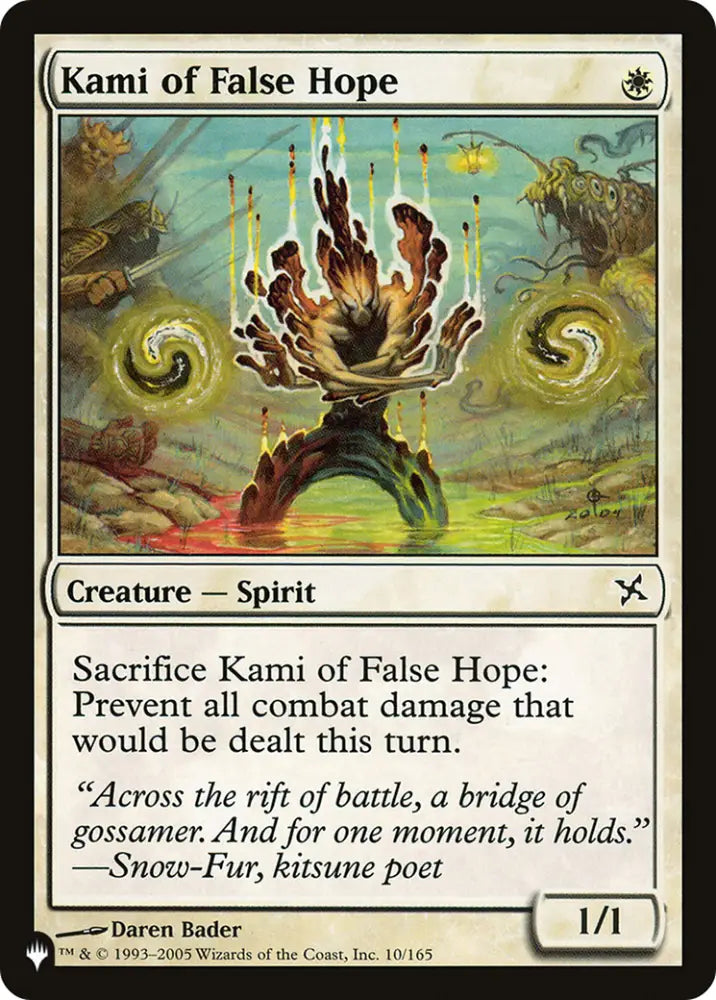 Kami of False Hope [The List] - MTG Single