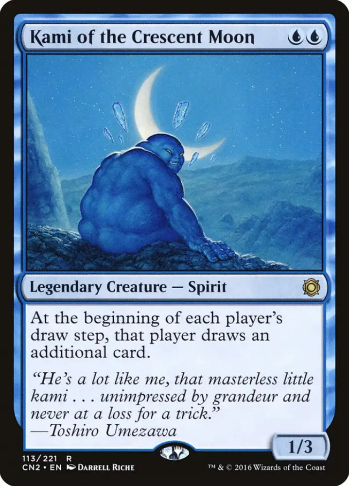 Kami of the Crescent Moon [Conspiracy: Take the Crown] - MTG Single