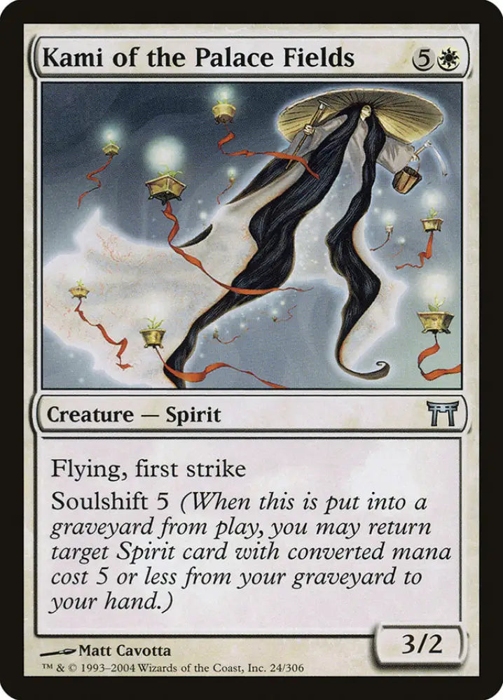 Kami of the Palace Fields [Champions of Kamigawa] - MTG Single