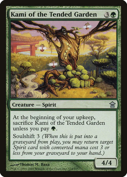 Kami of the Tended Garden [Saviors of Kamigawa] - MTG Single
