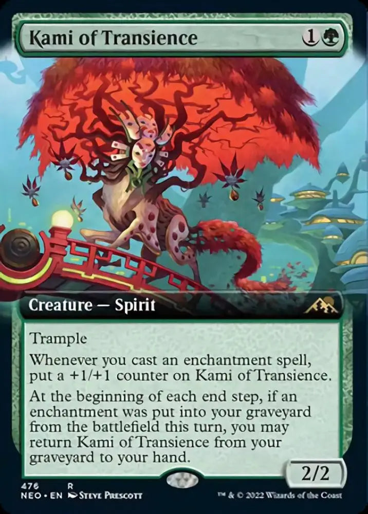 Kami of Transience (Extended Art) [Kamigawa: Neon Dynasty] - MTG Single