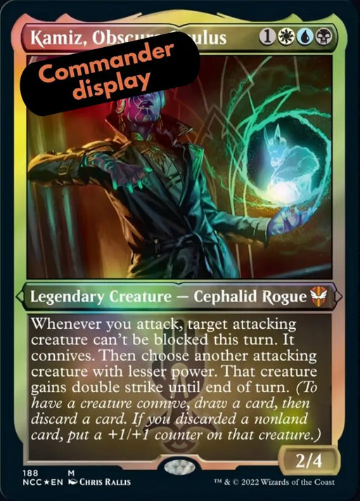 Kamiz Obscura Oculus (Display Commander) [Streets of New Capenna Commander] - MTG Single